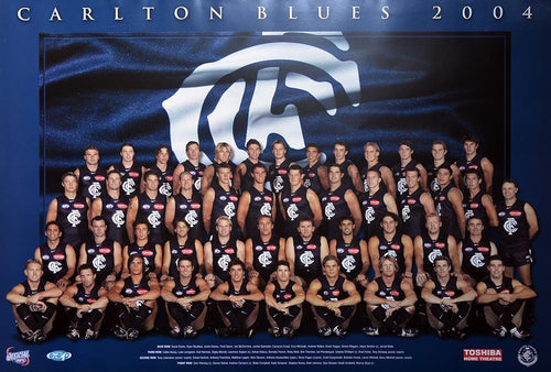 Carlton 2004 Team Poster