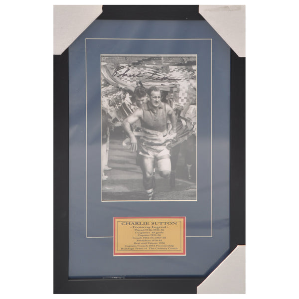 AFL/VFL Legends/Signed & Framed. Set of 12 Framed/Signed Photos