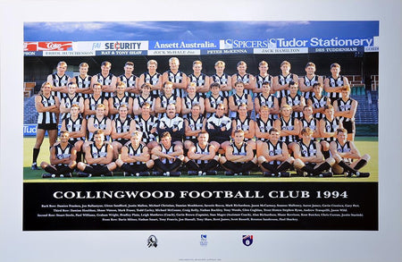 Collingwood 2002 Team Poster
