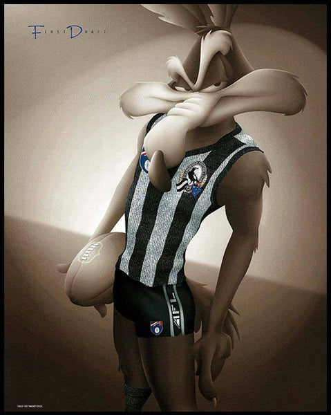 Collingwood Looney Tunes Print