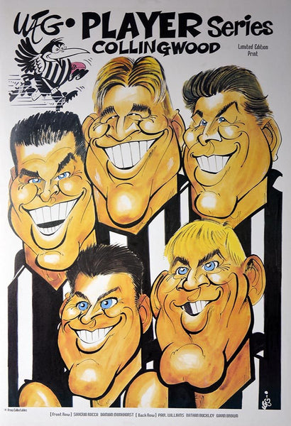 Collingwood WEG Player Series Poster