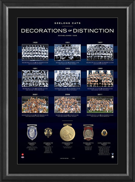 GEELONG-Decorations of Distinction - Geelong Cats