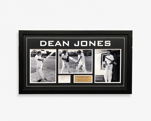 CRICKET-Dean Jones Print/Framed (Signed) Edition 1