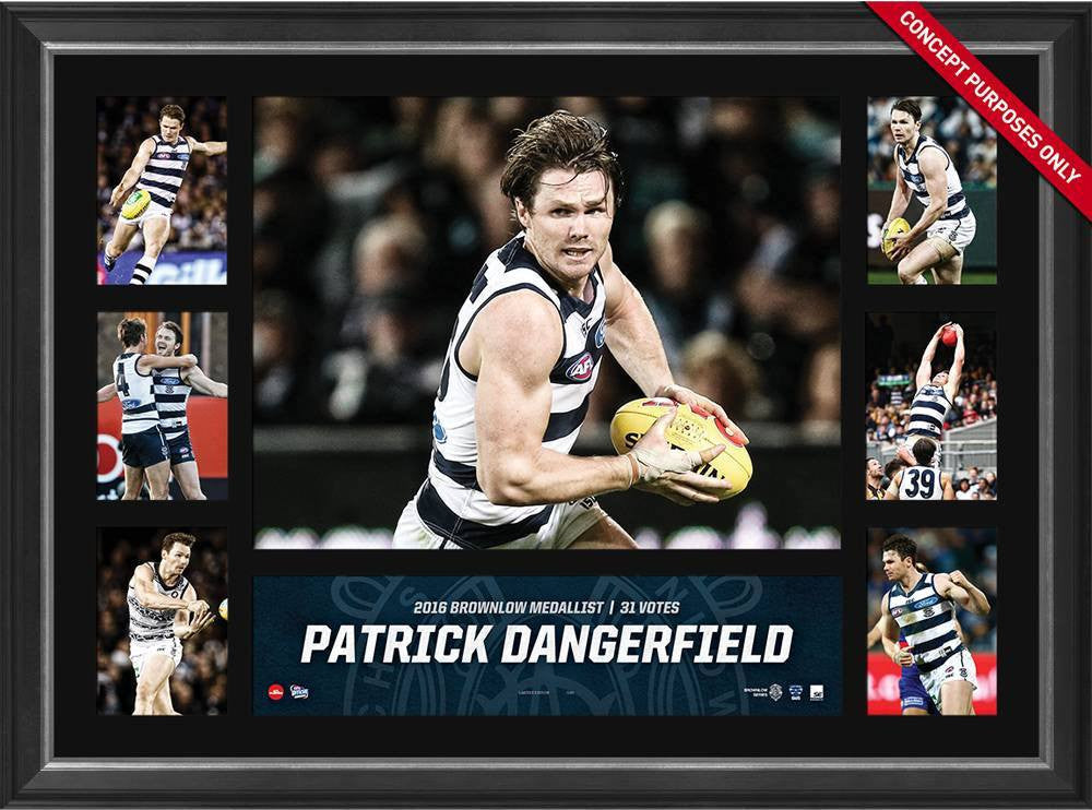 GEELONG-Patrick Dangerfield Super Frame