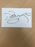 Australian Test Cricketer Card SIGNED - Doug Bollinger