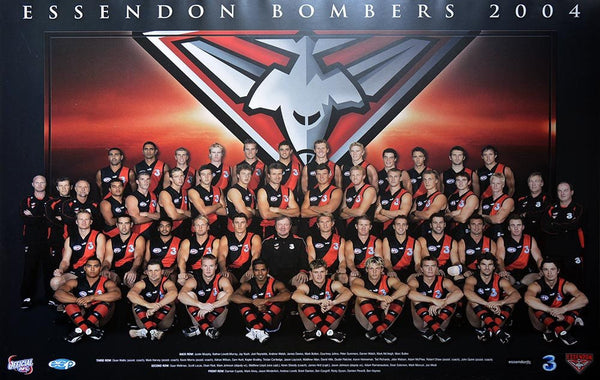 Essendon 2004 Team Poster
