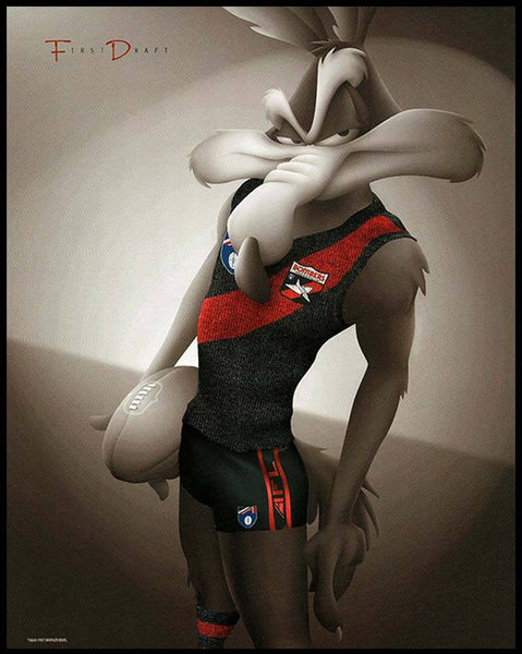 Essendon Looney Tunes Print