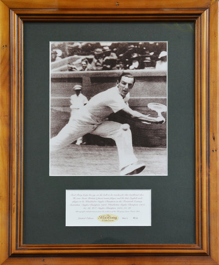 TENNIS-"Kooyong Collection"- Ken Rosewall with Harry Hopman Framed Photograph