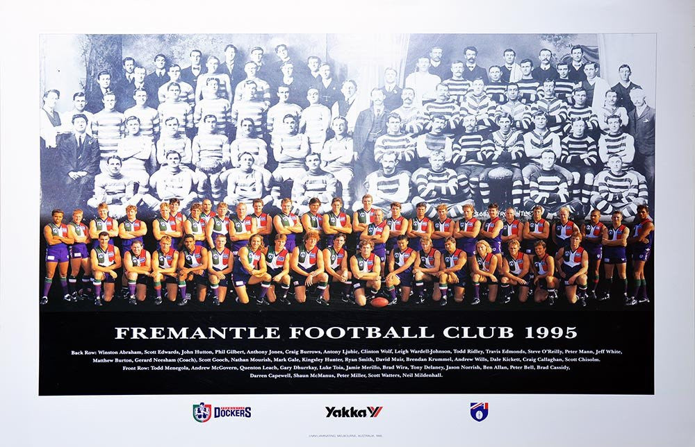Fremantle 1995 Team Poster