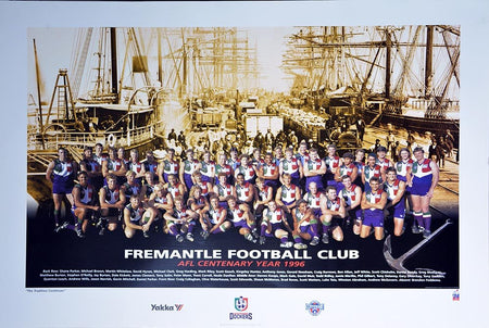 FREMANTLE-CALEB SERONG SIGNED VERTIRAMIC