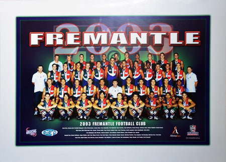 FREMANTLE-CALEB SERONG SIGNED VERTIRAMIC