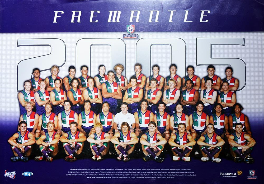 Fremantle 2005 Team Poster