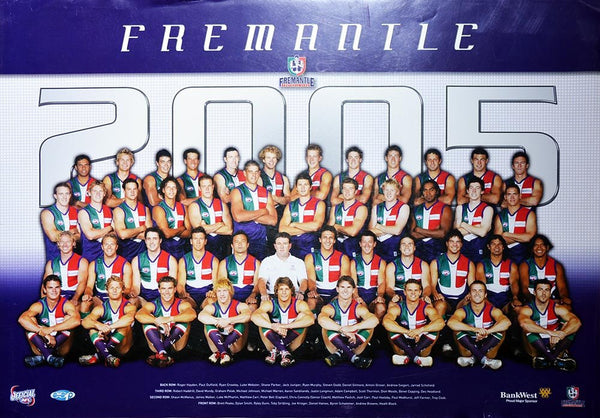 Fremantle 2005 Team Poster