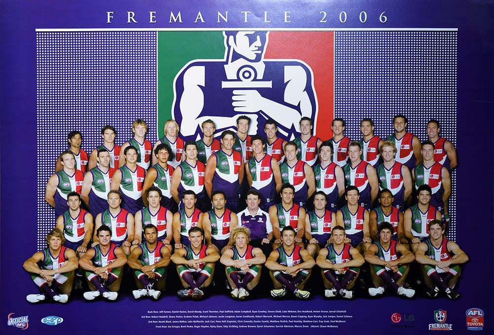 Fremantle 2006 Team Poster