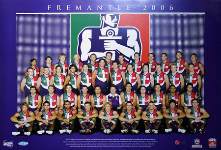 Fremantle 2002 Team Poster