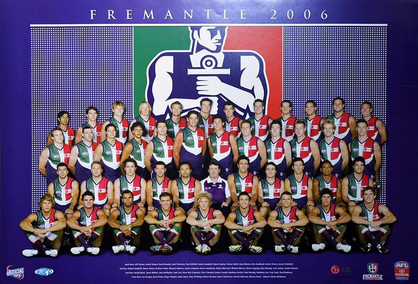 Fremantle 2006 Team Poster