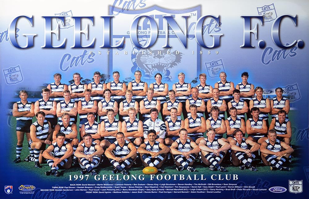 Geelong 1997 Team Poster