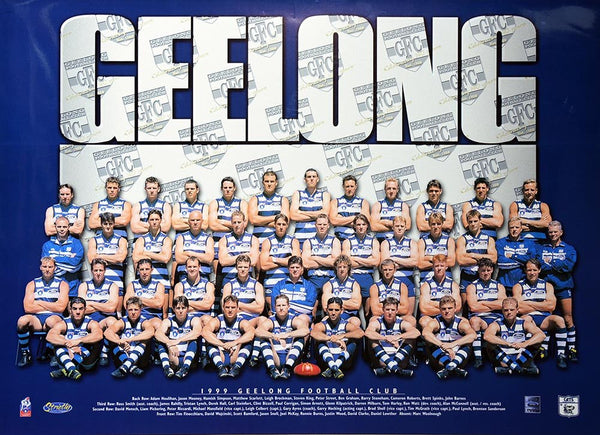 Geelong 1999 Team Poster