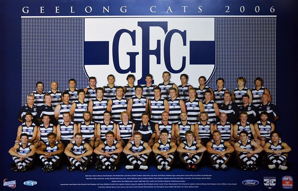 Geelong 2006 Team Poster