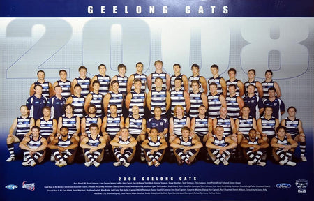 GEELONG CATS 2024 SQUAD SIGNED GUERNSEY