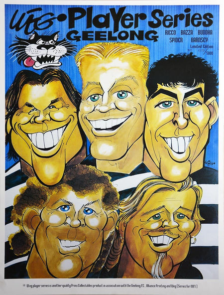 Geelong 1998 Team Poster
