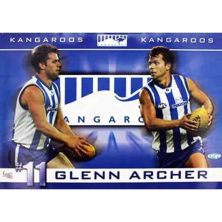 North Melbourne-Corey McKernan Warning Poster