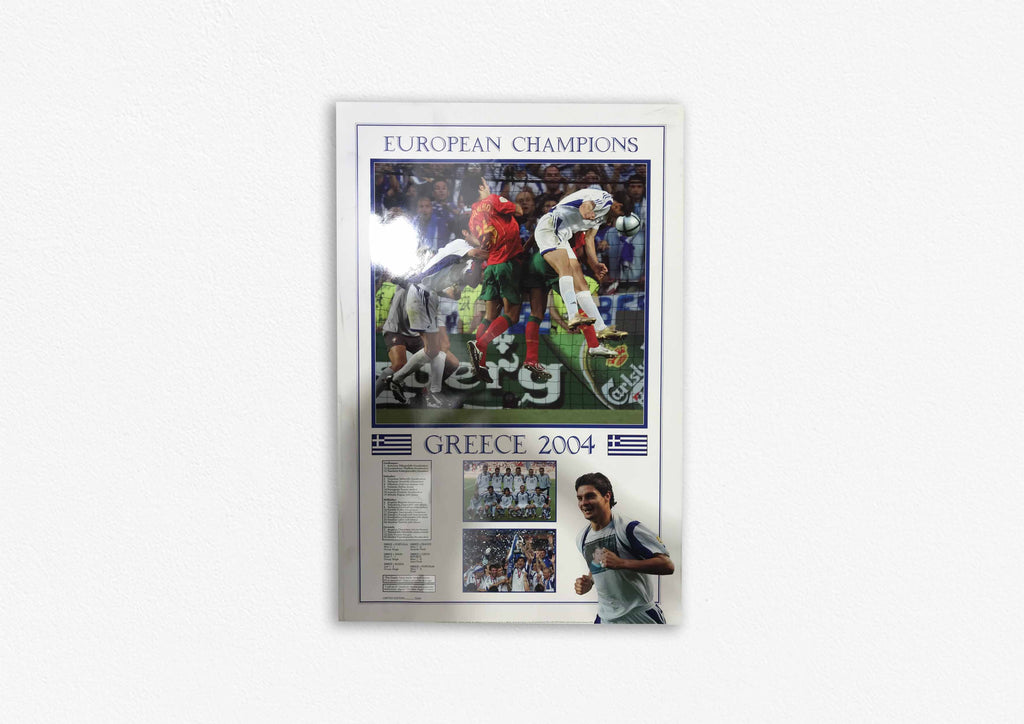 SOCCER-European Champions Greece 2004 Poster