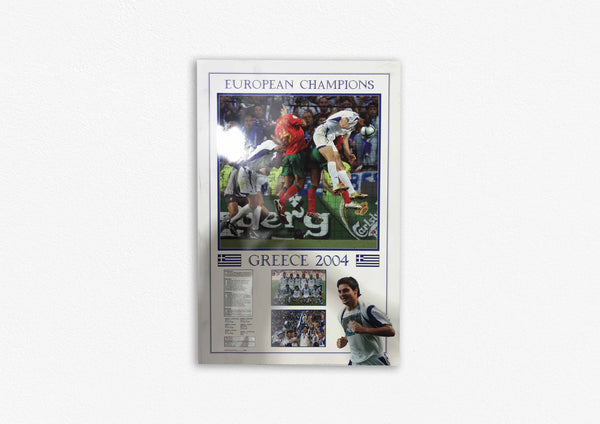 SOCCER-European Champions Greece 2004 Poster
