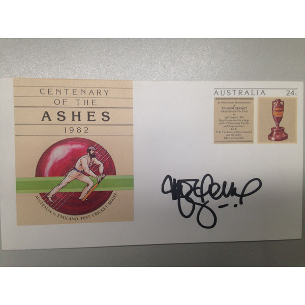 Australian Test Cricketer Signed Envelope: Greg Blewett