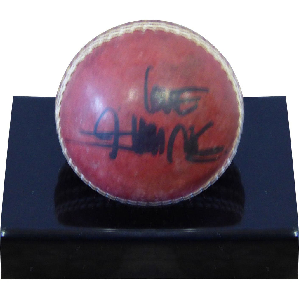 CRICKET-Harbhajan Singh Signed Cricket Ball