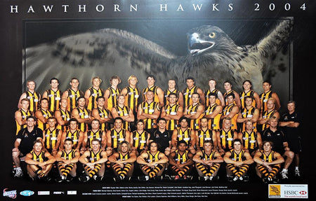 Hawthorn Hawks Best Of Hero Team Poster