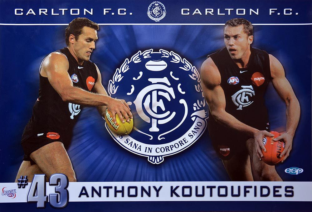 Carlton-Anthony Koutoufides Champion Poster