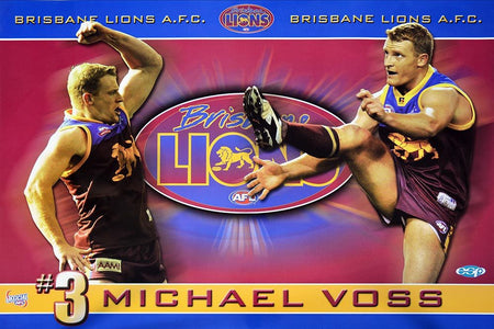 Fitzroy Lion 1996 Team Poster