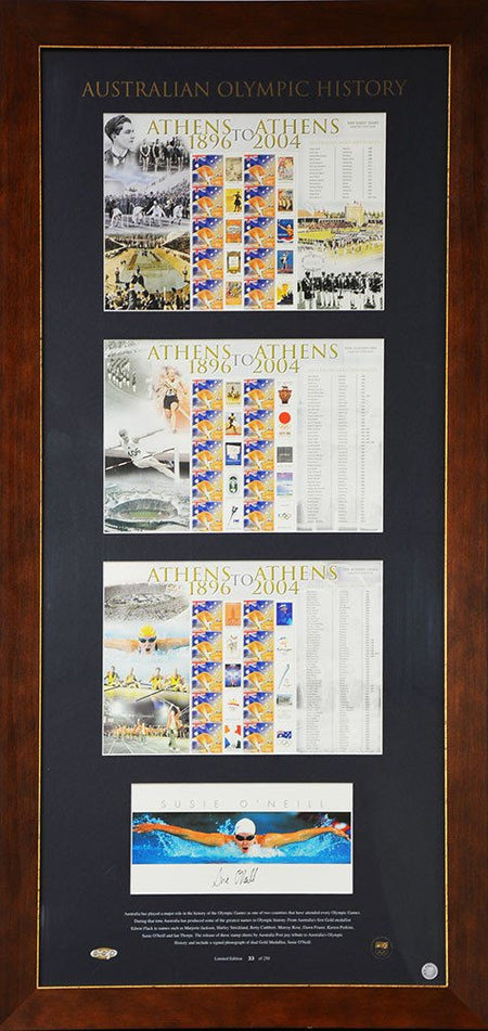 Olympic Dreams Do Come True - Cathy Freeman Signed And Framed