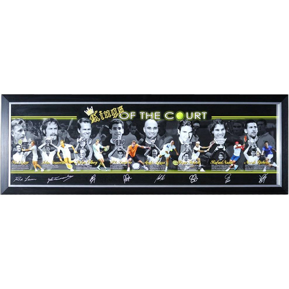 TENNIS-Kings of the Court Framed