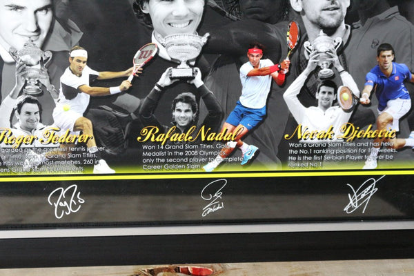 TENNIS-Kings of the Court Framed