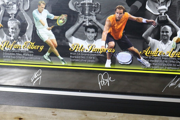 TENNIS-Kings of the Court Framed