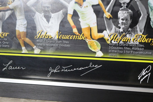 TENNIS-Kings of the Court Framed