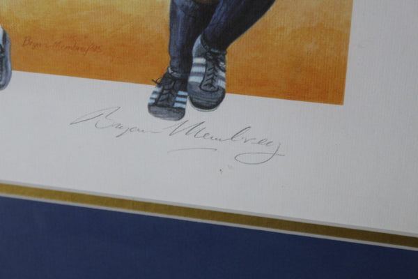 AFL-Chas Brownlow trophy Winners Framed