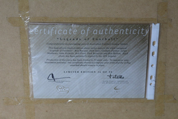 AFL-"Legends of Football" Signed Legends