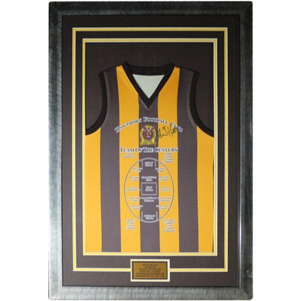 Hawthorn FC Guernsey Framed- Team of Century