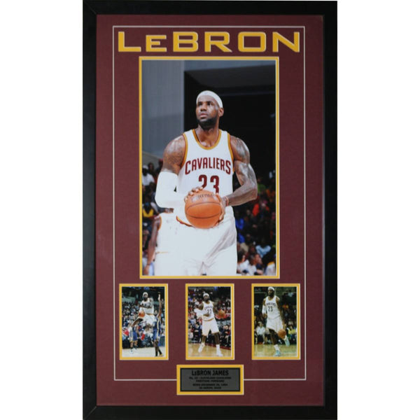 BASKETBALL-Lebron James - Cleveland Cavaliers Framed Piece