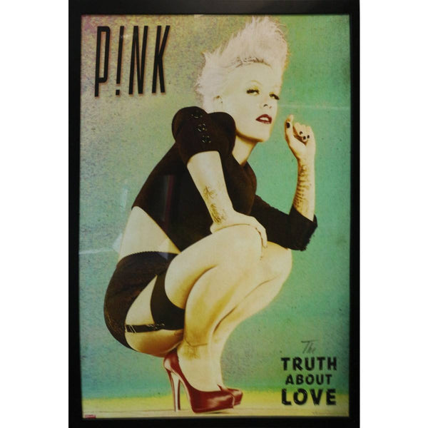 MUSIC-P!nk - The Truth about Love Poster Framed