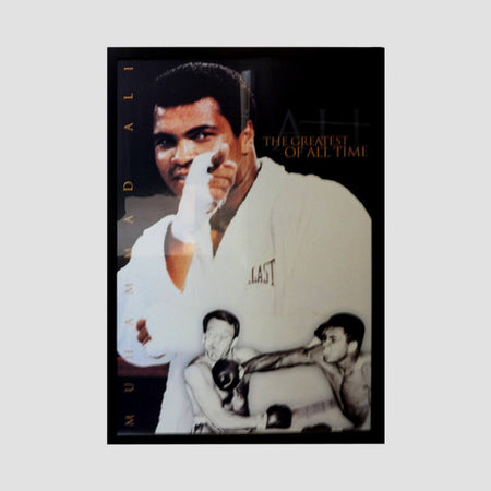 BOXING-The Greatest of All Time - Muhammad Ali Poster - Timber Frame