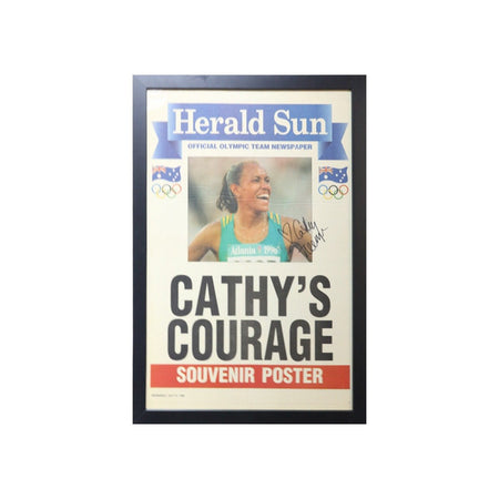 Olympic Dreams Do Come True - Cathy Freeman Signed And Framed