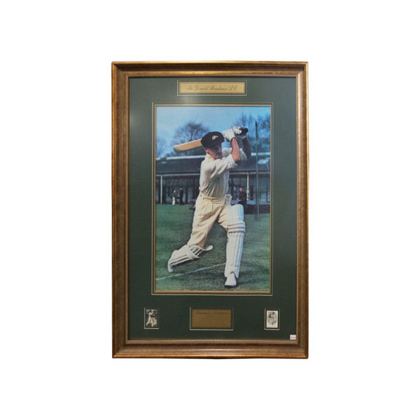 BRADMAN-Sir Donald Bradman A.C Print - Framed