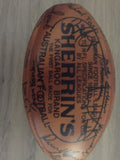 AFL-Match Signed Football by 17 VFL Legends