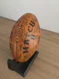 AFL-Match Signed Football by 17 VFL Legends