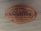 AFL-Match Football with 36 signatures