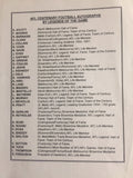 AFL-Match Football with 36 signatures